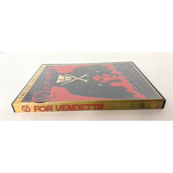 V for Vendetta  Horror Thriller Movie DVD 2 Disc Special Edition Natalie Portman - Picture 3 of 6